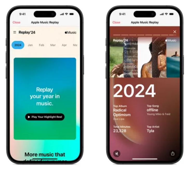 Apple Music has already released its own Wrapped, known as Replay