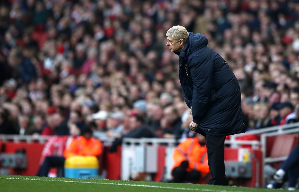 Arsene Wenger famously struggled with his coat zip for many years