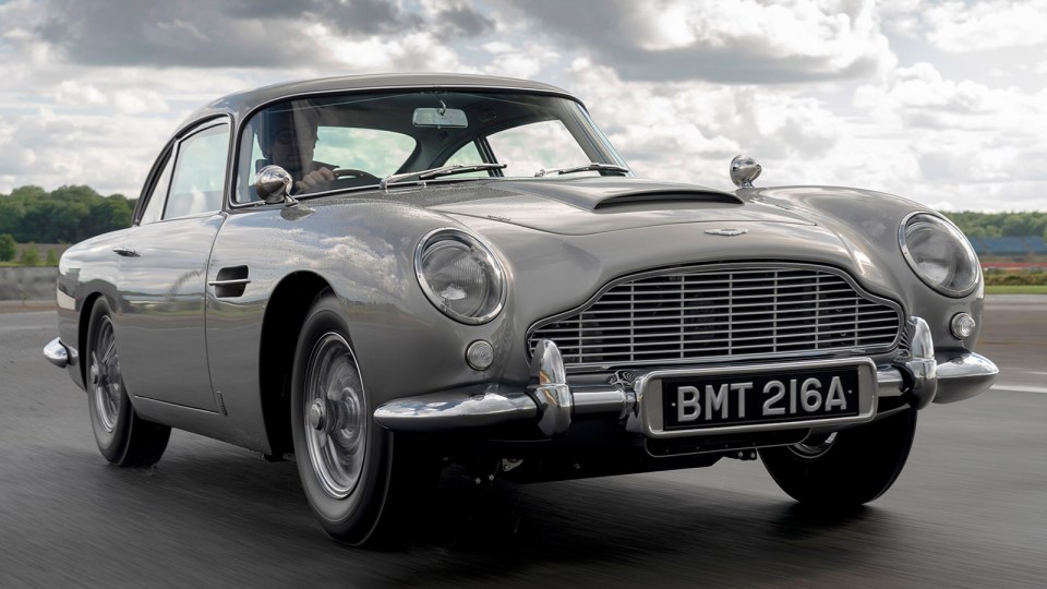 A James Bond Aston Martin DB5