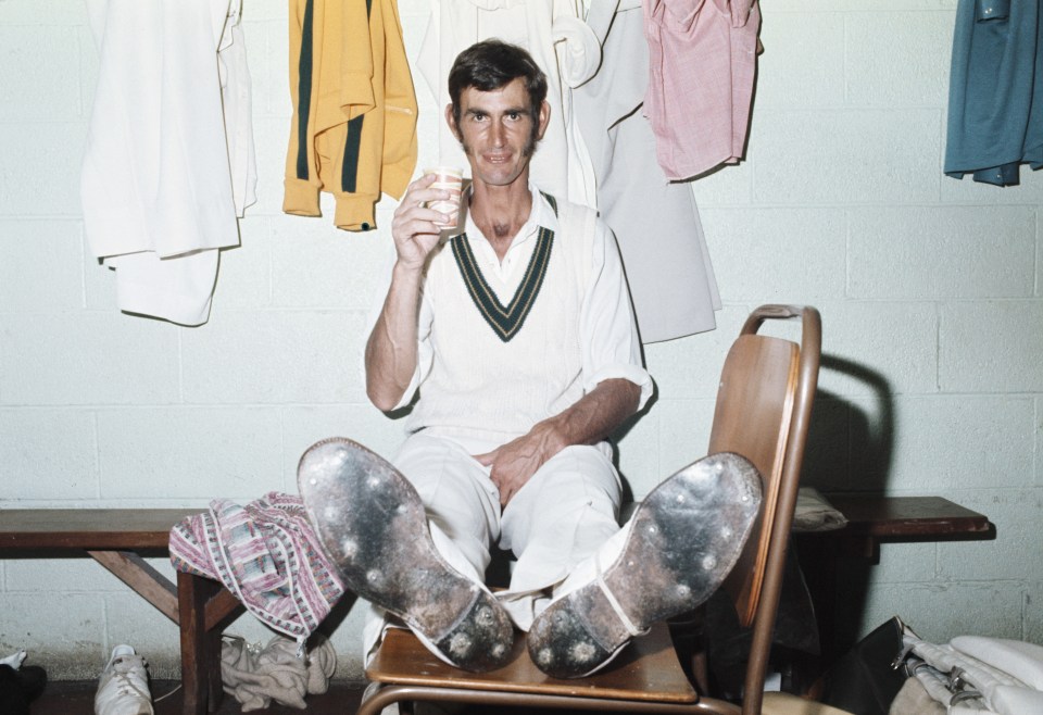 Redpath played 66 tests for Australia