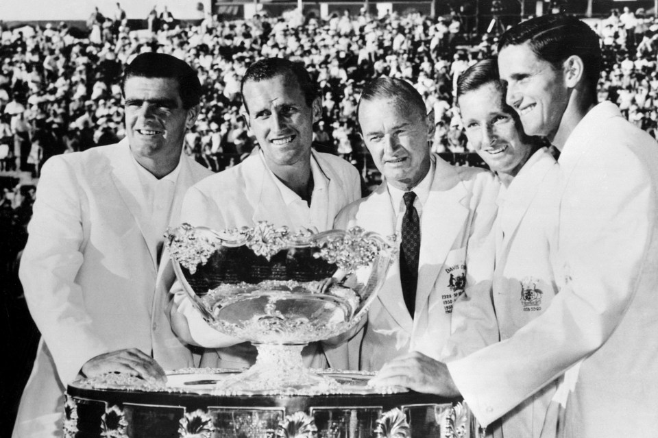 He was a pillar of Australia’s Davis Cup success both as a player and a captain