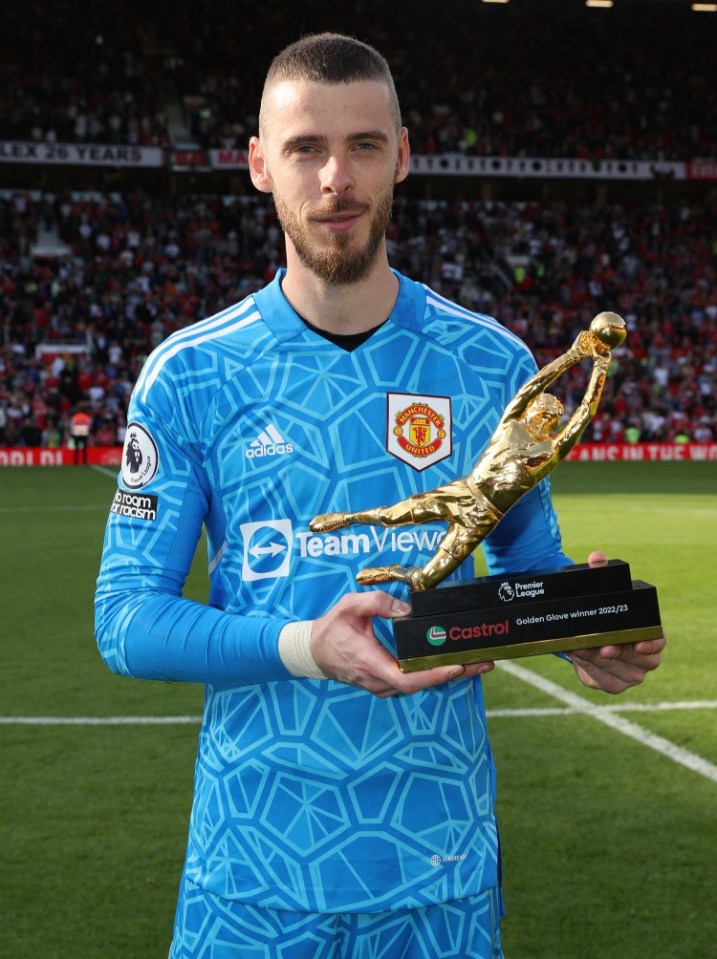 De Gea enjoyed 14 years with the Red Devils