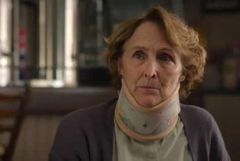 Actress Fiona Shaw did all her own stunts