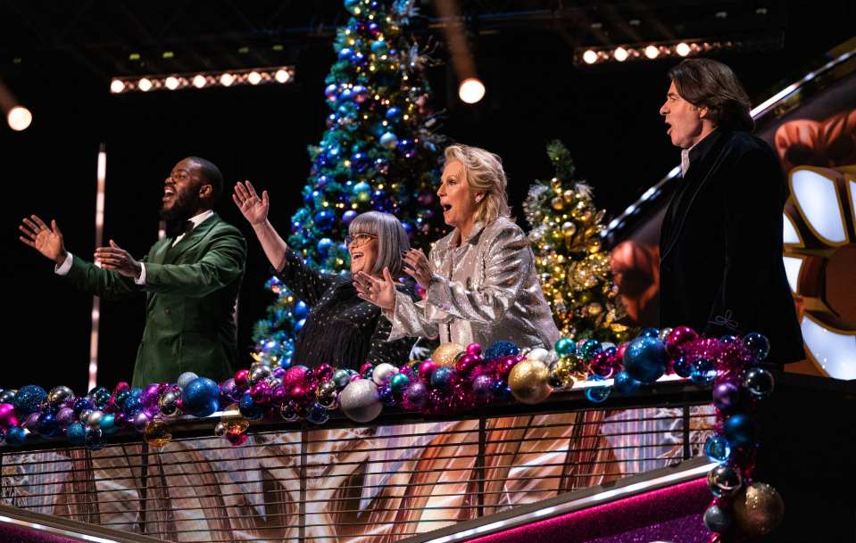 The festive special saw Dawn French and Jennifer Saunders as guest judges alongside Mo Gilligan and Jonathan Ross