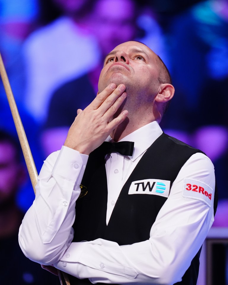 Trump defeated Barry Hawkins 10-8 at the York Barbican