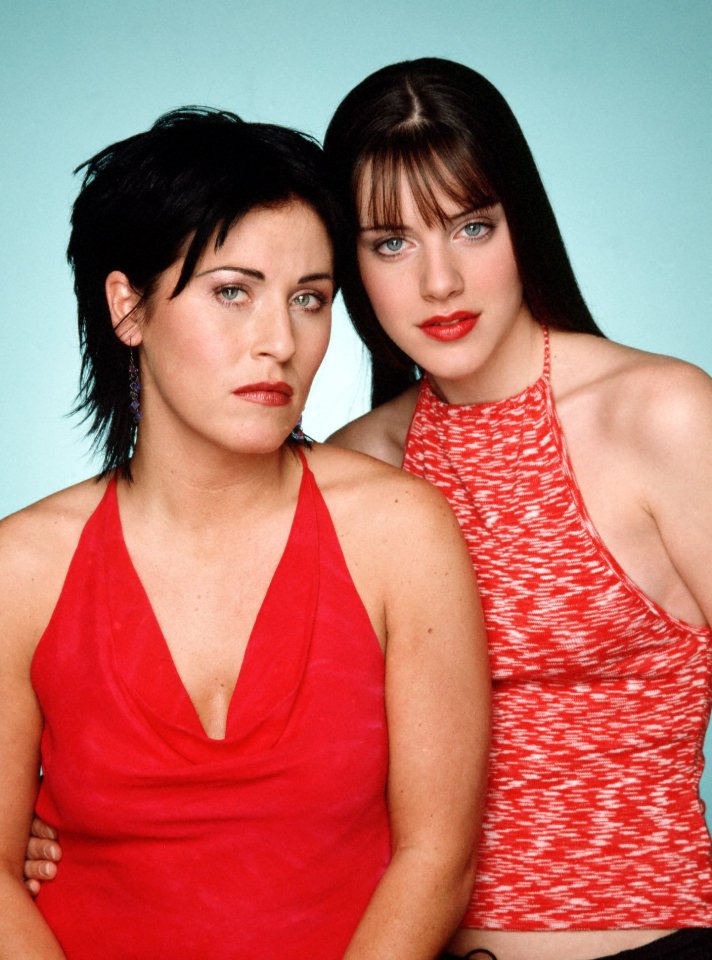 Michelle (right) was known for her infamous screaming match with Kat Slater (Jessie Wallace - left)