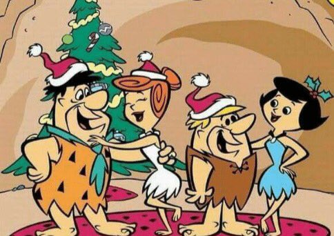 The Flintstones celebrated Christmas thousands of years before the birth of Christ