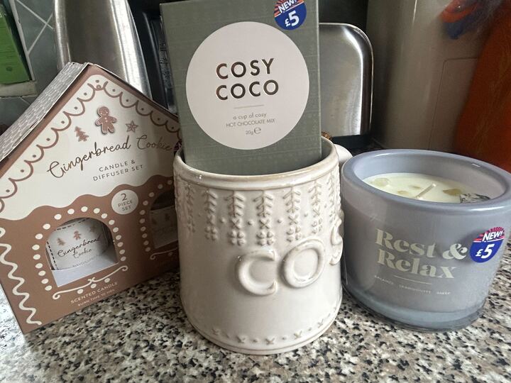 While teachers aren't keen on getting a mug for Christmas, this hot chocolate one from B&M is a bit different, while the diffuser set and candle are also sure to be a hit