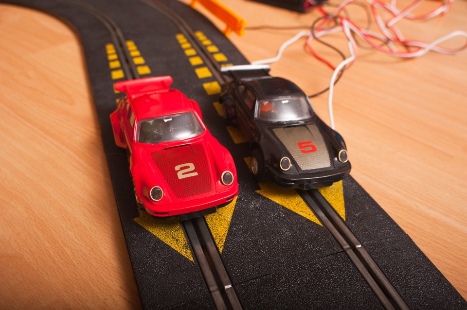 Scalextric have long been popular with children who love to race