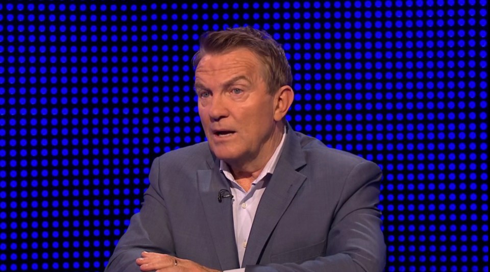 Bradley Walsh, host of The Chase, appearing on the show.