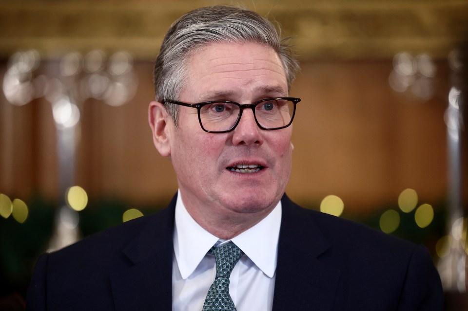 Keir Starmer, Prime Minister of Britain, speaking at a meeting with Indian investors.