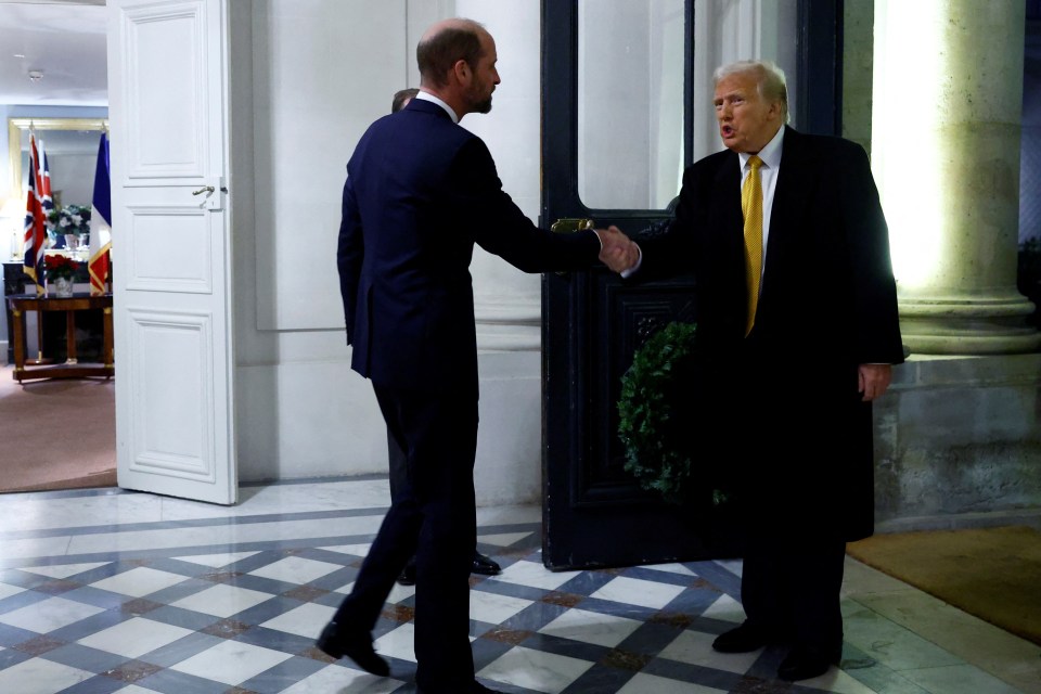 Prince William met with Trump after the opening ceremony to discuss the 'special relationship' between the two nations