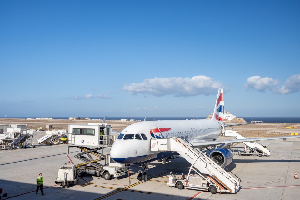 Brits will need to travel from another airport to the destinations