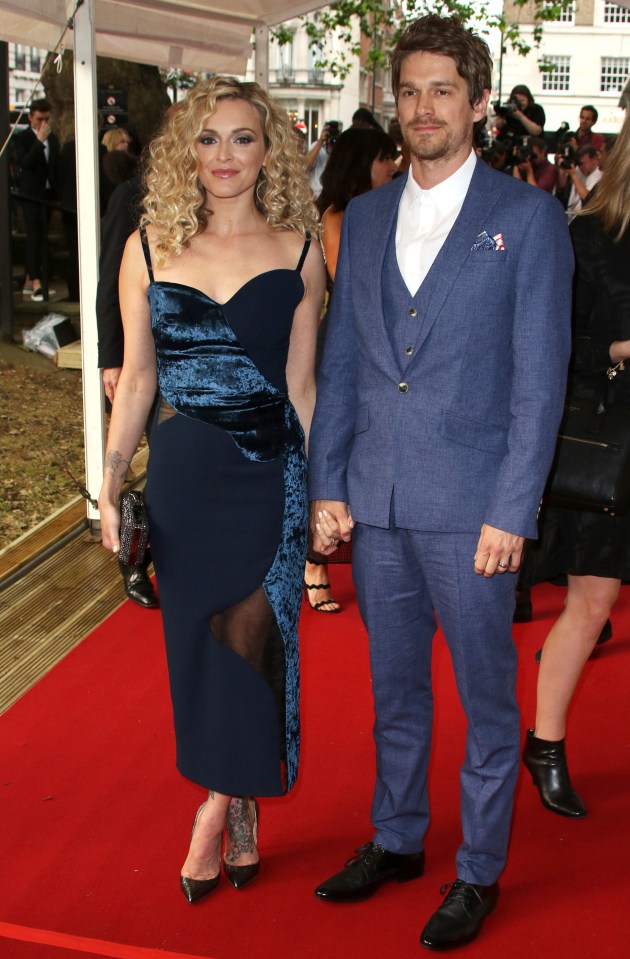 Fearne Cotton and Jesse Wood at the GLAMOUR Women of the Year Awards.