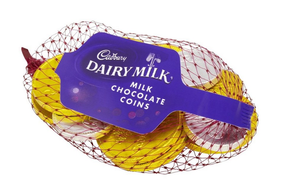 Cadbury’s Dairy Milk Chocolate Coins