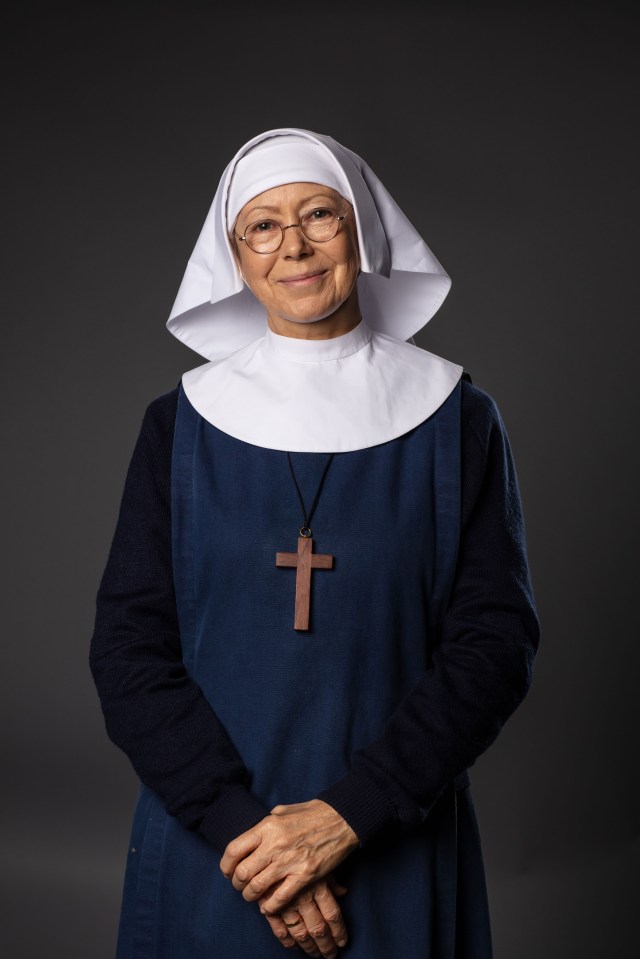 Jenny enjoys playing Sister Julienne in the show