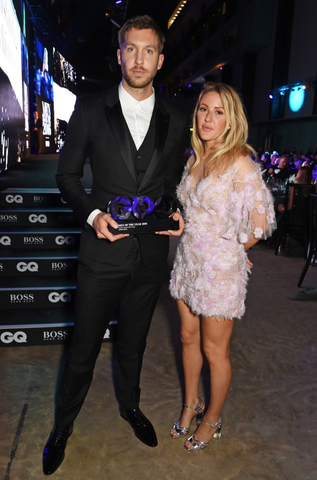 In the summer, Ellie released Free, one of a number of collaborations she has done with super-producer Calvin Harris, above