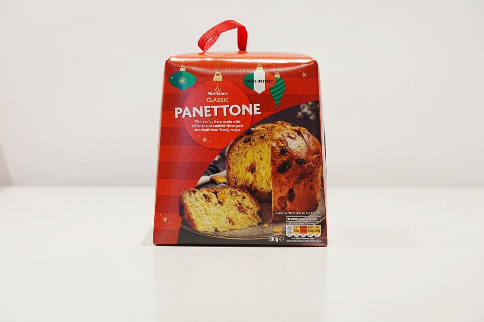 Morrisons panettone was a strong contender