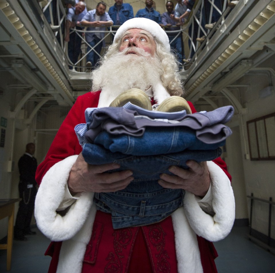 Unlucky Jim for playing a ’Bent Santa who’s in jail facing a trespassing charge