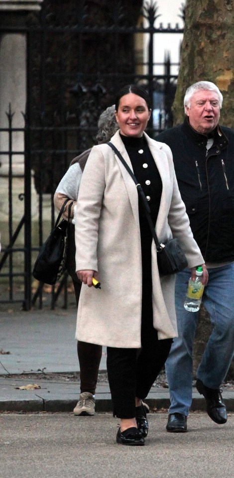 Charlotte pictured outside court