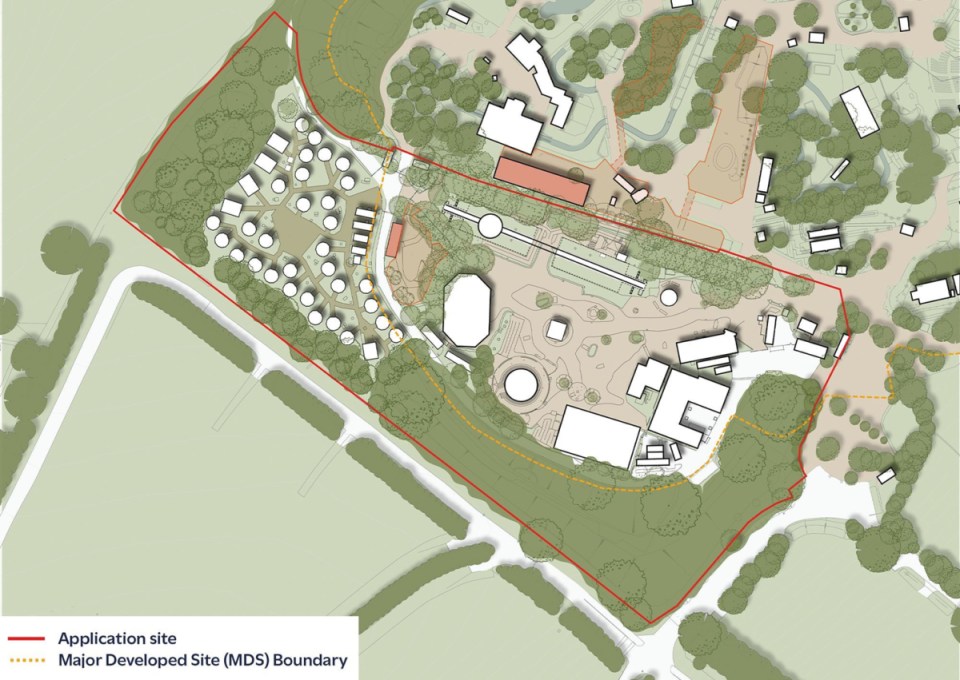 Chessington has submitted plans for its huge new land