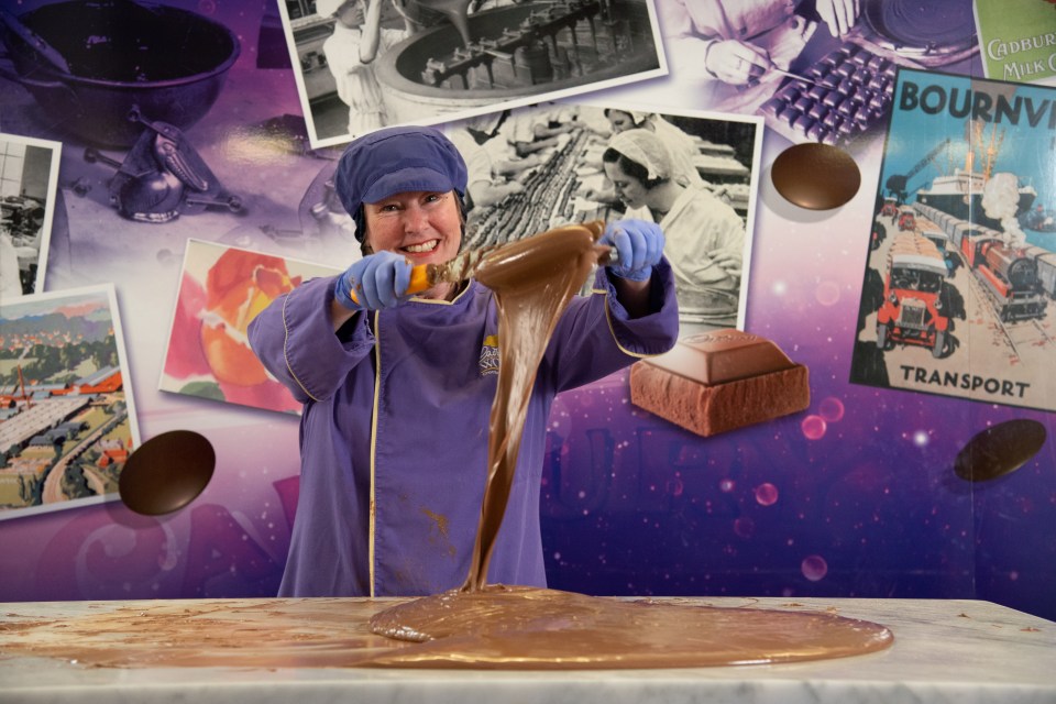 See how it's done at Cadbury World