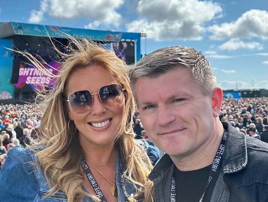 Ricky Hatton and Claire Sweeney have split