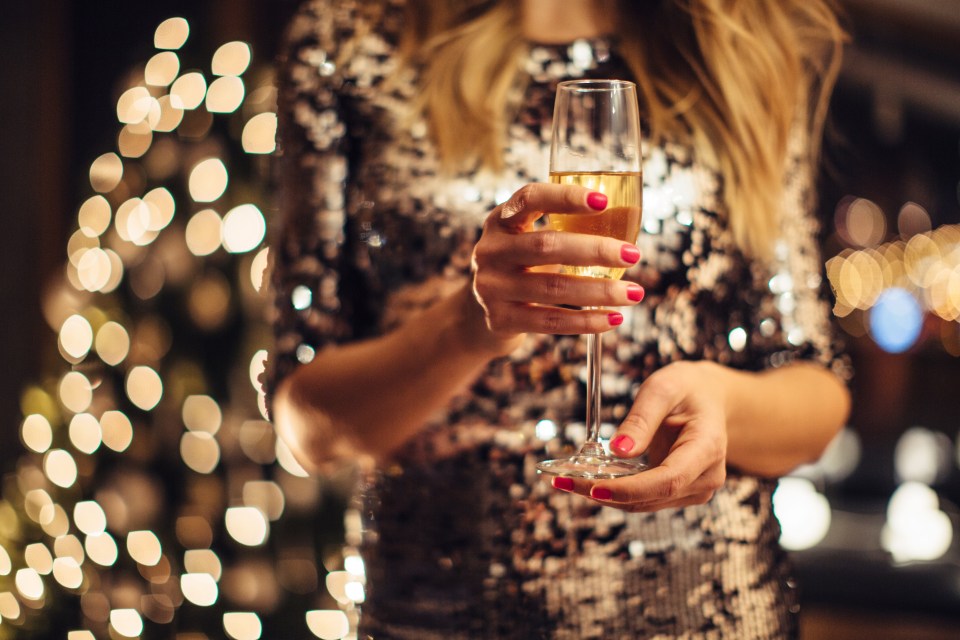 A hair expert has revealed why you should avoid champagne at Christmas parties if you struggle with dandruff