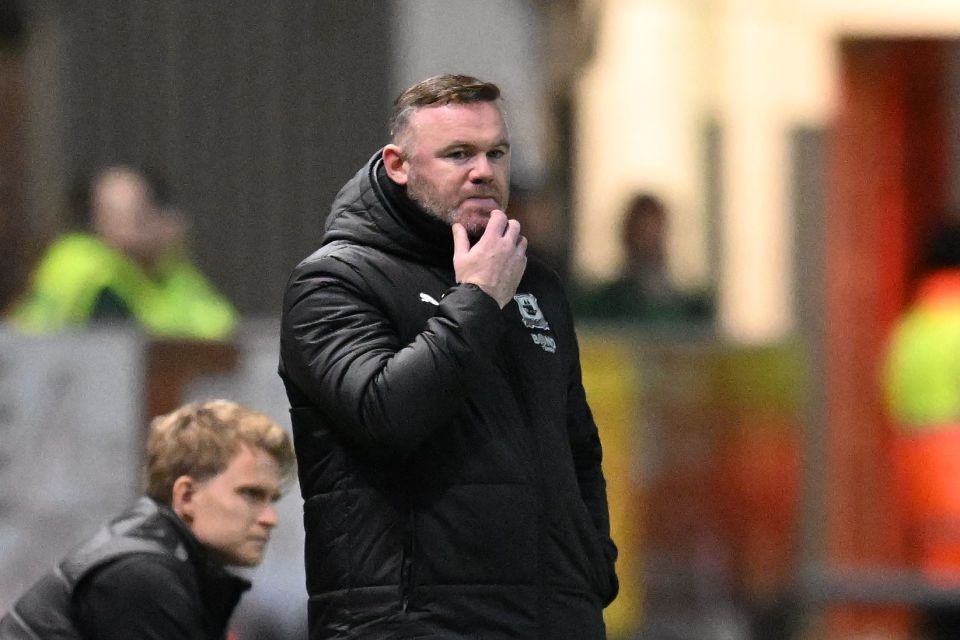 Rooney hit out at his Plymouth players after this weekend's dismal defeat