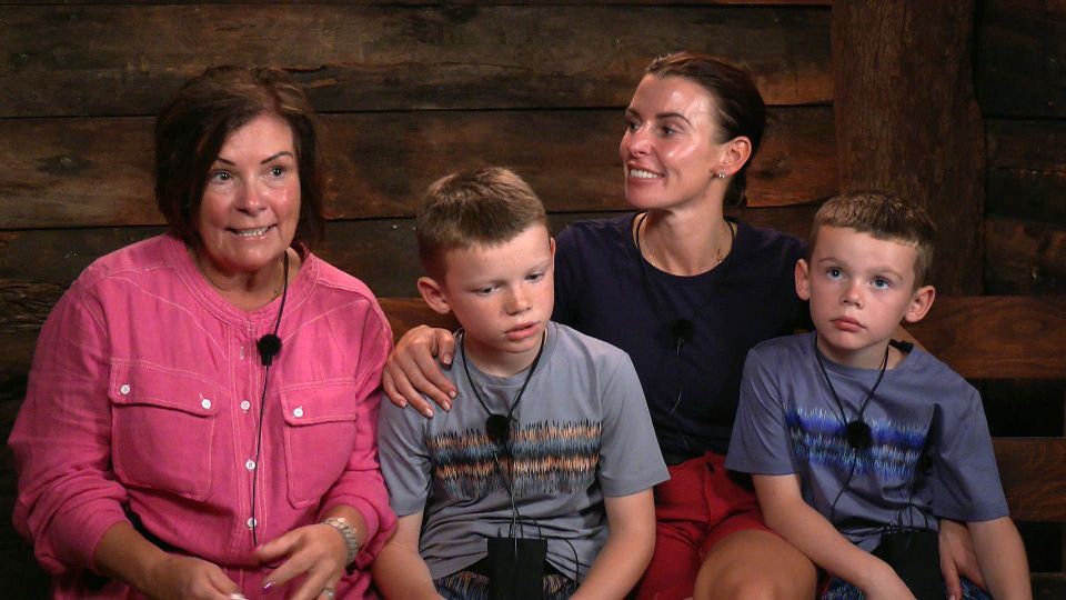 Coleen with Colette, Kit, and Cass in the Bush Telegraph