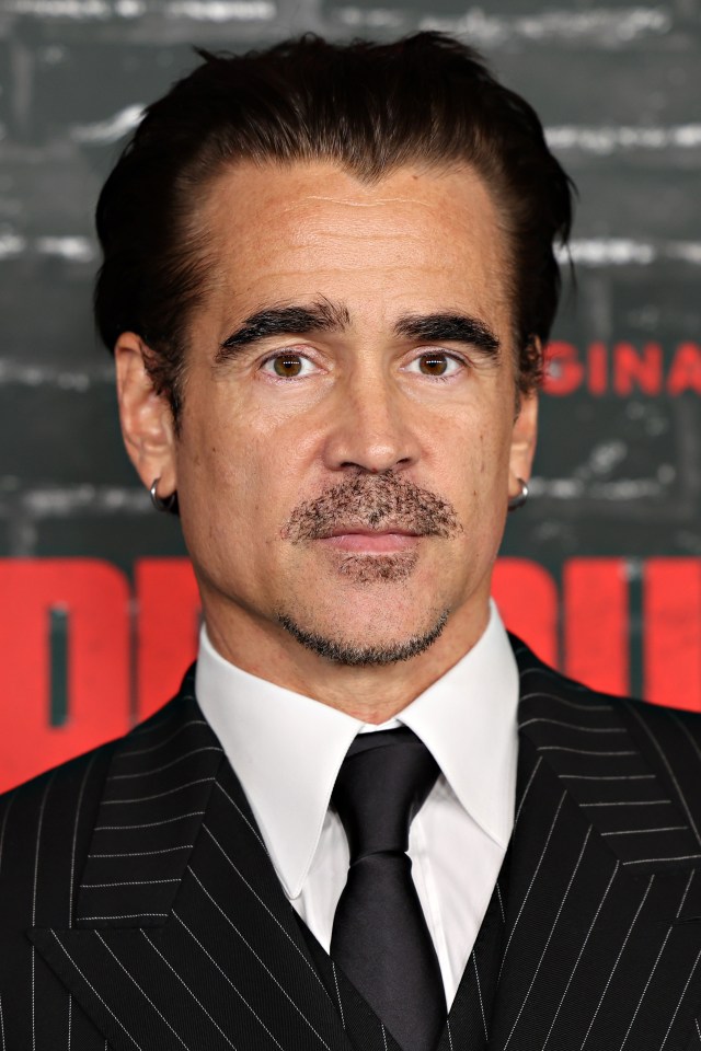 Colin Farrell stars as Oswald Cobblepot, adversary of the superhero Batman