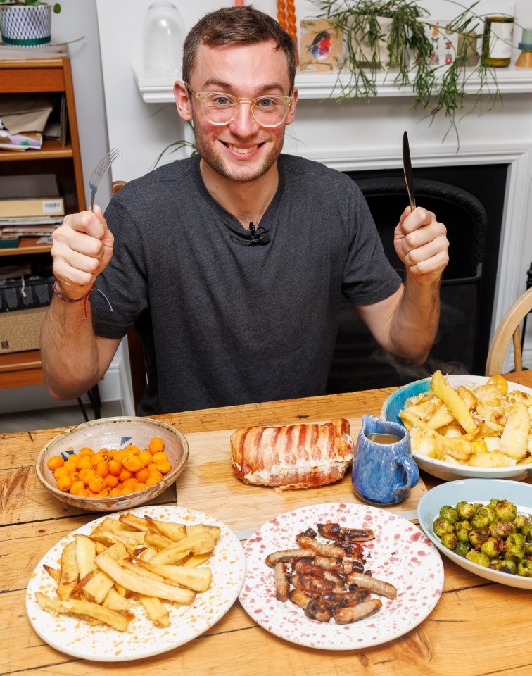 Consumer reporter Sam Walker tried Iceland's new "luxury" Christmas dinner for four