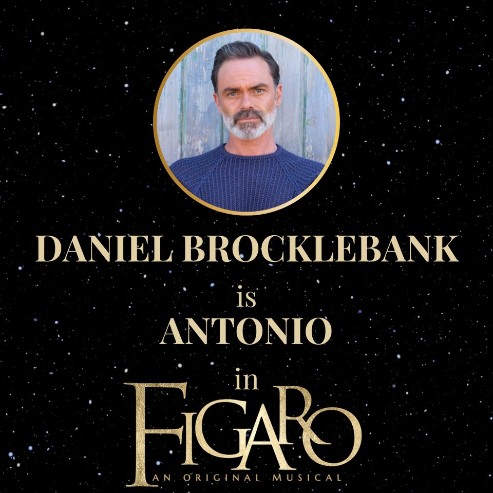 Coronation Street star Daniel Brocklebank will play Antonio in new musical Fiagro