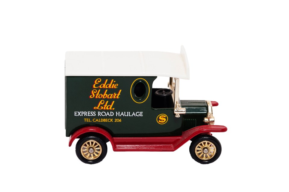 A model of an original Eddie Stobart truck