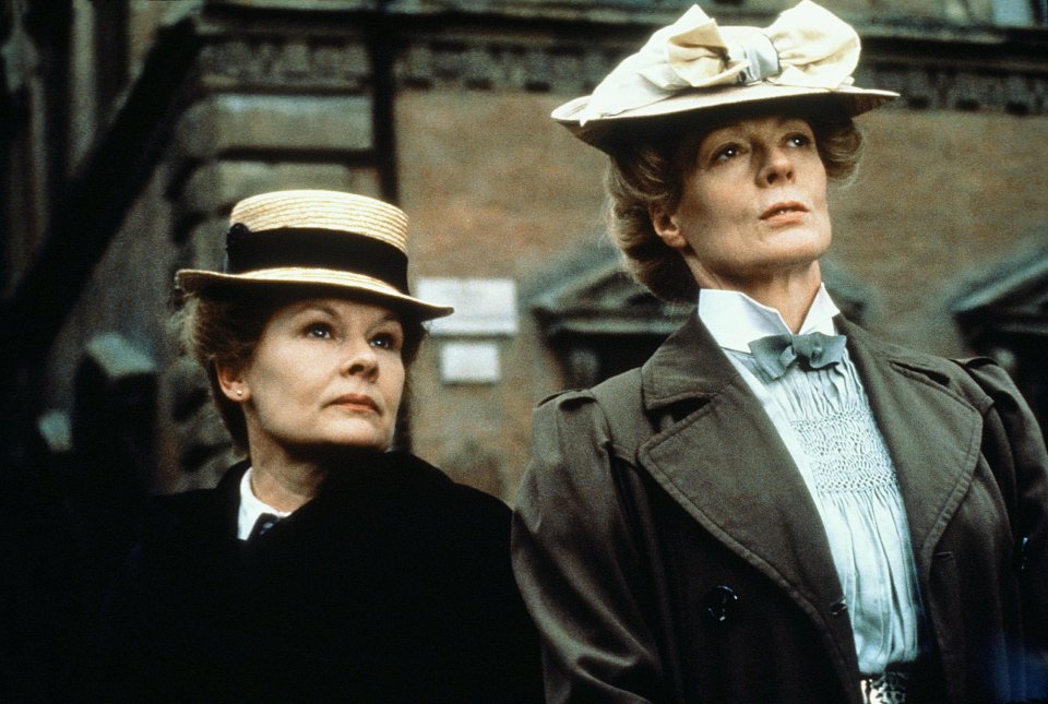 Judi Dench and Maggie Smith in *A Room with a View*.