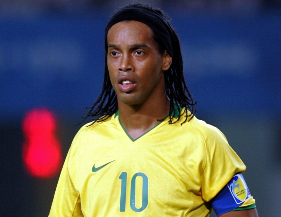 Ronaldinho won a World Cup with Brazil in 2002