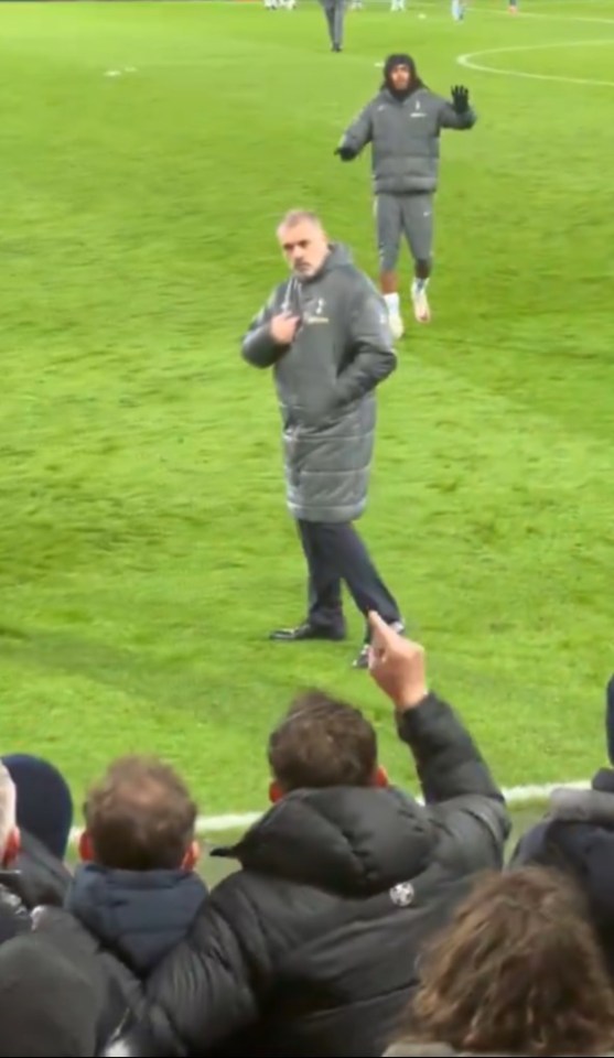 Tottenham boss Ange Postecoglou was booed against Bournemouth