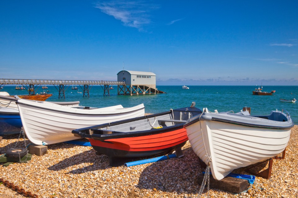 The quirky holiday home is located in Selsey - a seaside town in West Sussex