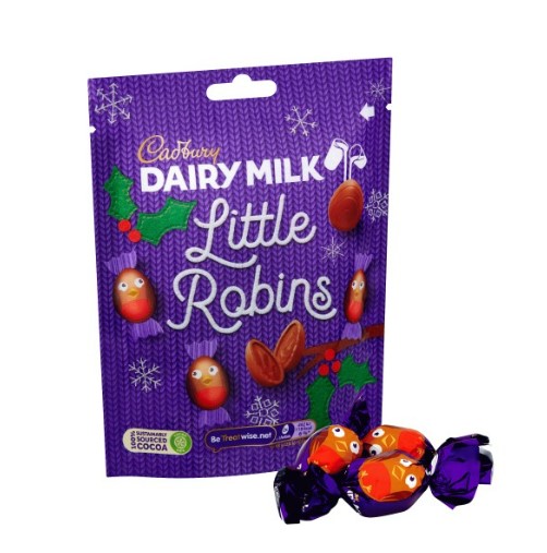 Dairy Milk Little Robins Chocolate Bag