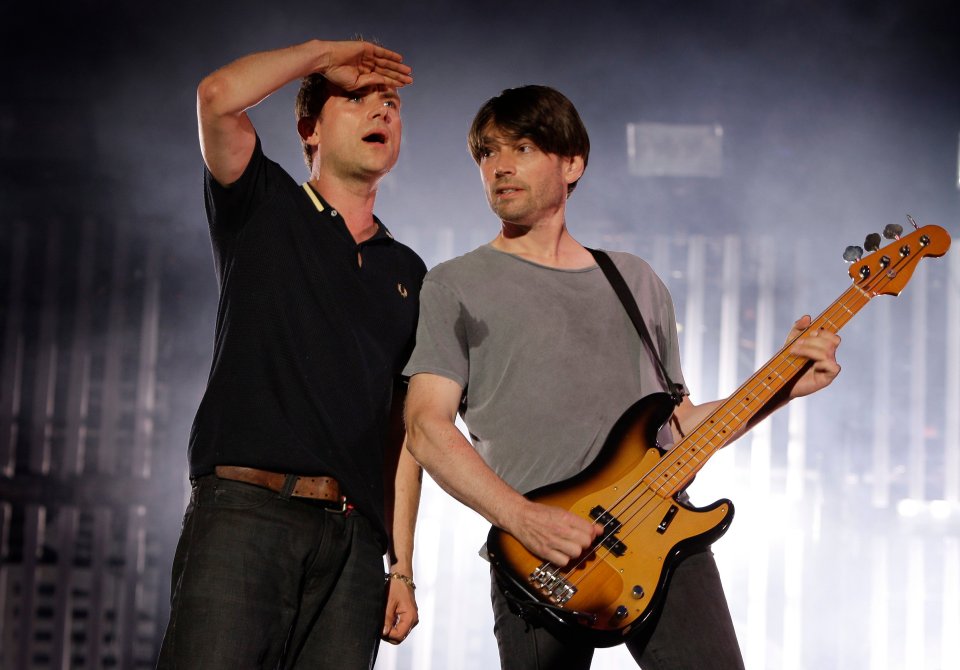 Alex played the bass guitar in one of the most successful bands of all time: Blur