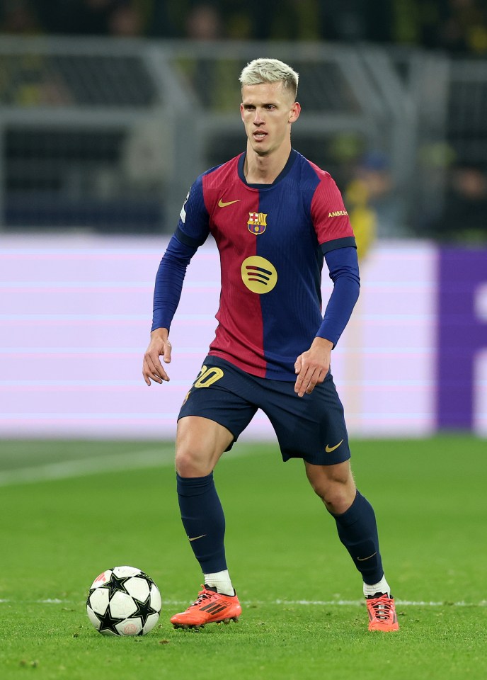 Arsenal and Man City are reportedly battling for the signature of Dani Olmo from Barcelona