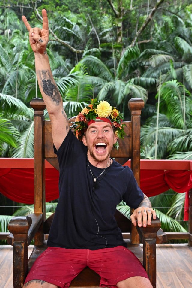  McFly's Danny Jones is the reigning King of the Jungle