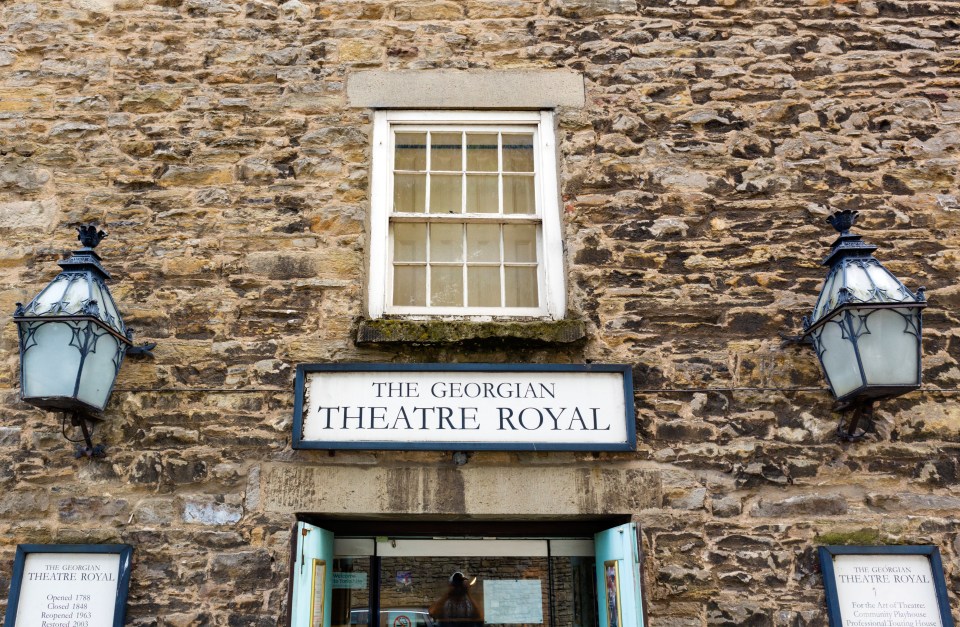 The Georgian Theatre Royal is an award-winning attraction that's home to the oldest stage scenery in the country