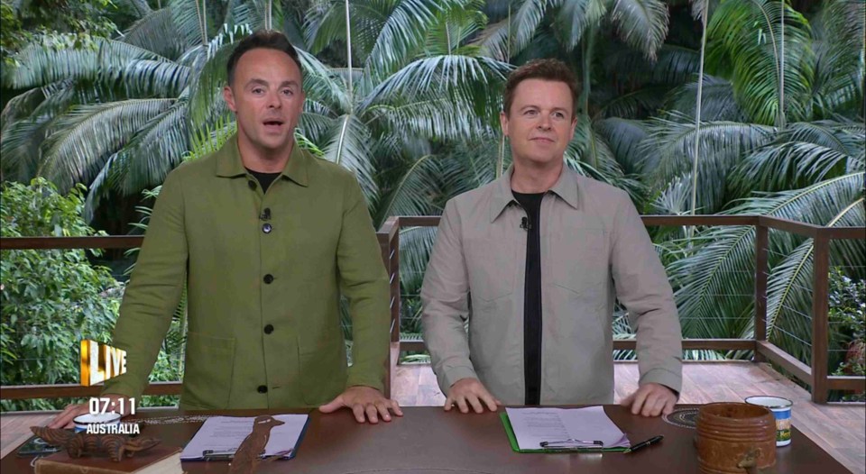 Ant and Dec joked Richard should be called ‘B***hard’ after the comment