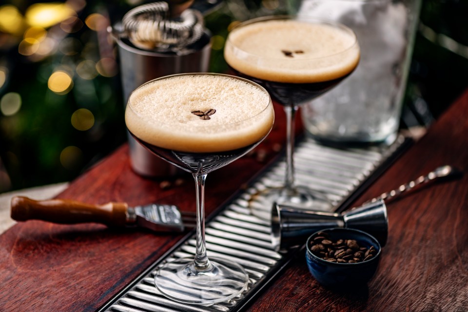 The caffeine in espresso martinis could keep you awake at night