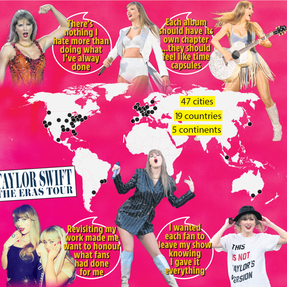 Swifties around the globe were thrilled Taylor flew in to hold concerts in their backyard