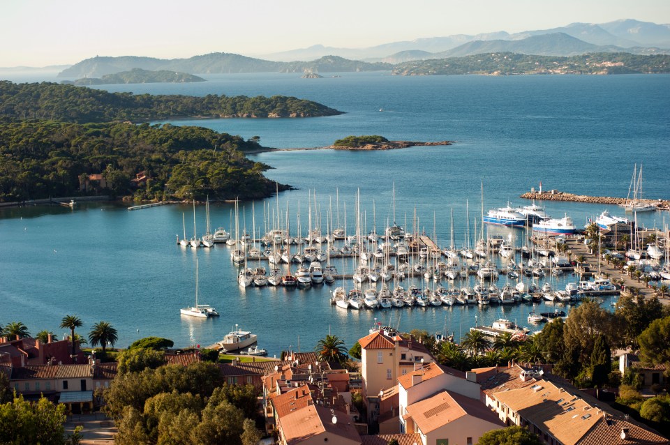 Porquerolles is a French island that’s often described as a “floating forest” by locals