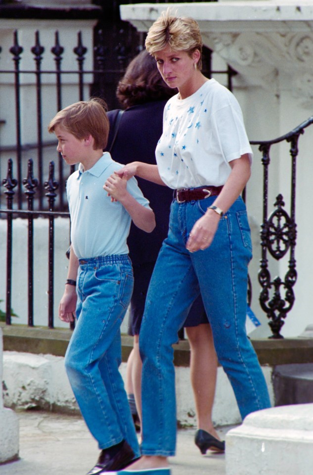 Diana was also known for staring down photographers