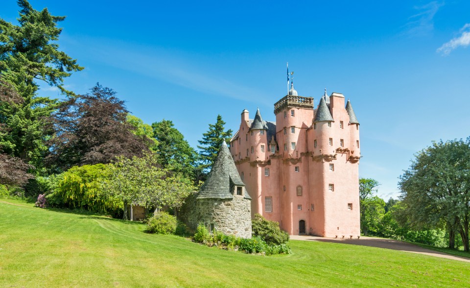 17th-century structure Craigievar Castle is free to visit