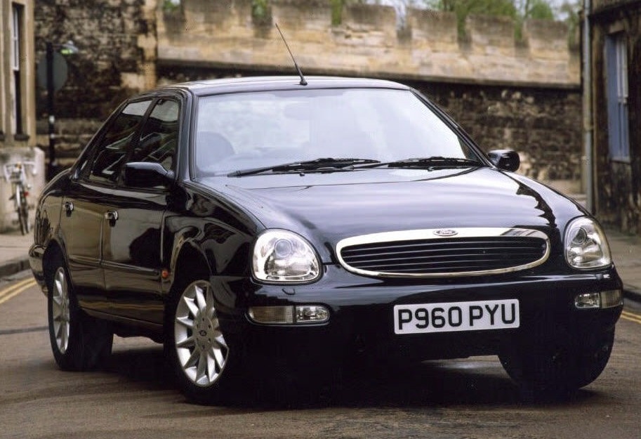 Black Ford Scorpio Ultima 2.3 car.